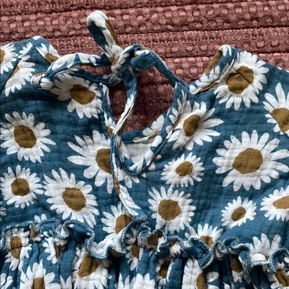 2T Cotton Floral Dress - Picture 3 of 5
